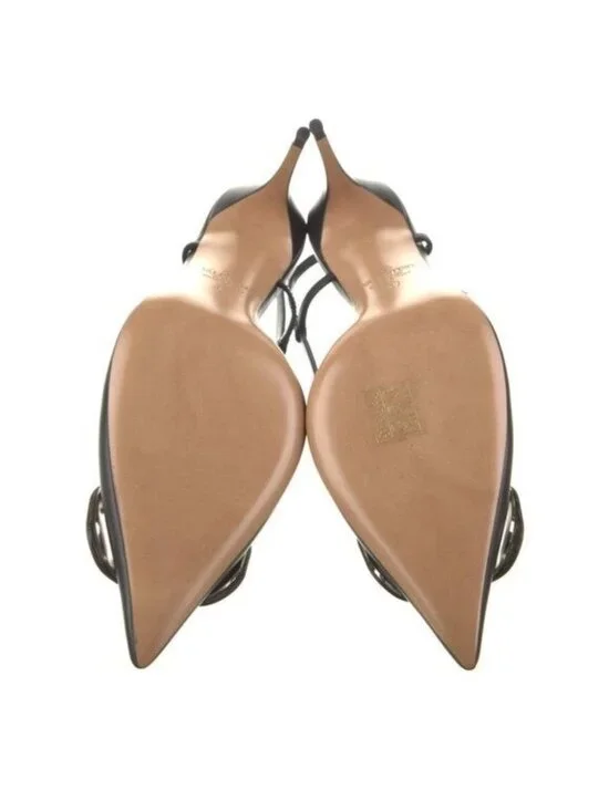 Valentino Garavani 80mm VLogo Signature slingback pumps Size 37 IT, 6 or 6.5 US - Picture 8 of 13